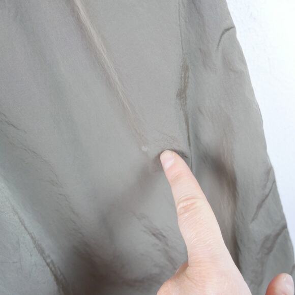 Nike Tech Pack Pants XS Nylon Khaki Green Paratrooper Baggy Gorpcore Utility Y2K - Picture 9 of 11